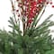 4ft. Green & Red LED Evergreen & Berry Arrangement in Urn